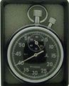 Mechanical Stop-watch Agat black